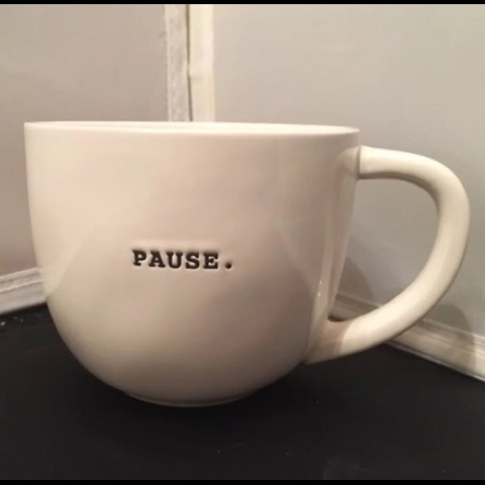 Rae Dunn Pause Mug